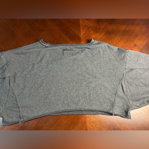 FP Movement by Free People gray  Crop Sweater - Picture 3 of 9